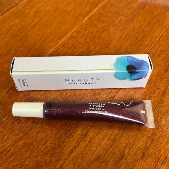 NIB 3 Beauty by PopSugar Be The Boss Lip Gloss 08 Disturbia 0.3 oz - Picture 5 of 8